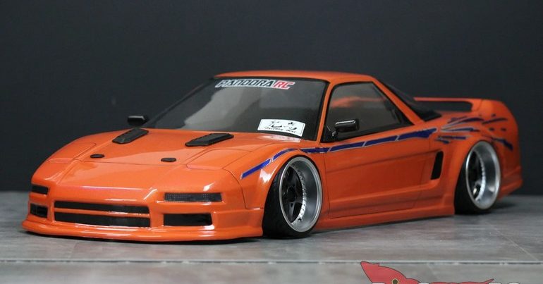 Pandora RC Honda NSX NA1 194mm Clear Body Set For 1/10 RC
