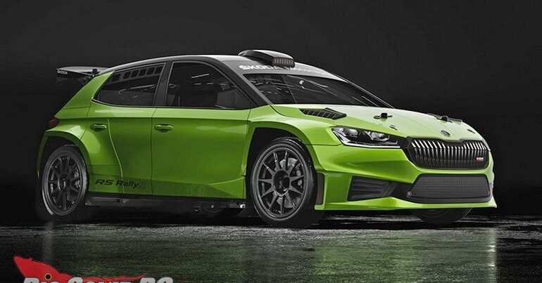 SKODA Fabia RS Rally2 1/10 ボディ Bittydesign SKODA Fabia RS Rally2 1/10 Rally Body (Clear) (190mm