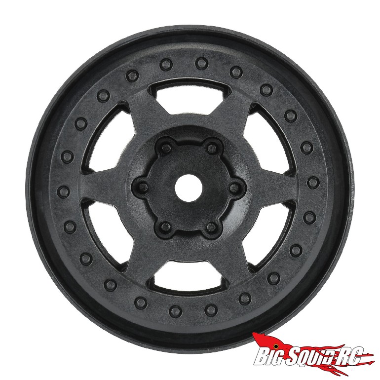 Pro-line Racing Holcomb 1.55" 12mm Crawler Bead-Loc Wheels For 1/10 Scale Rock Crawlers - Black