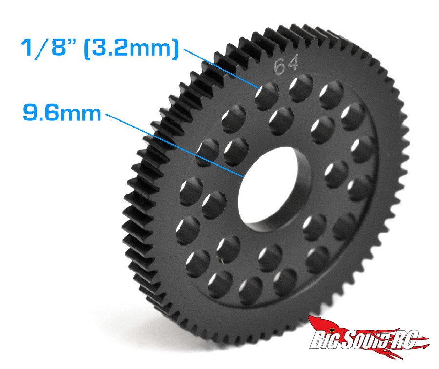 High Speed Steel Spur Gear 68T - Black Metal Gear For Tamiya TT-02 Remote Control Car