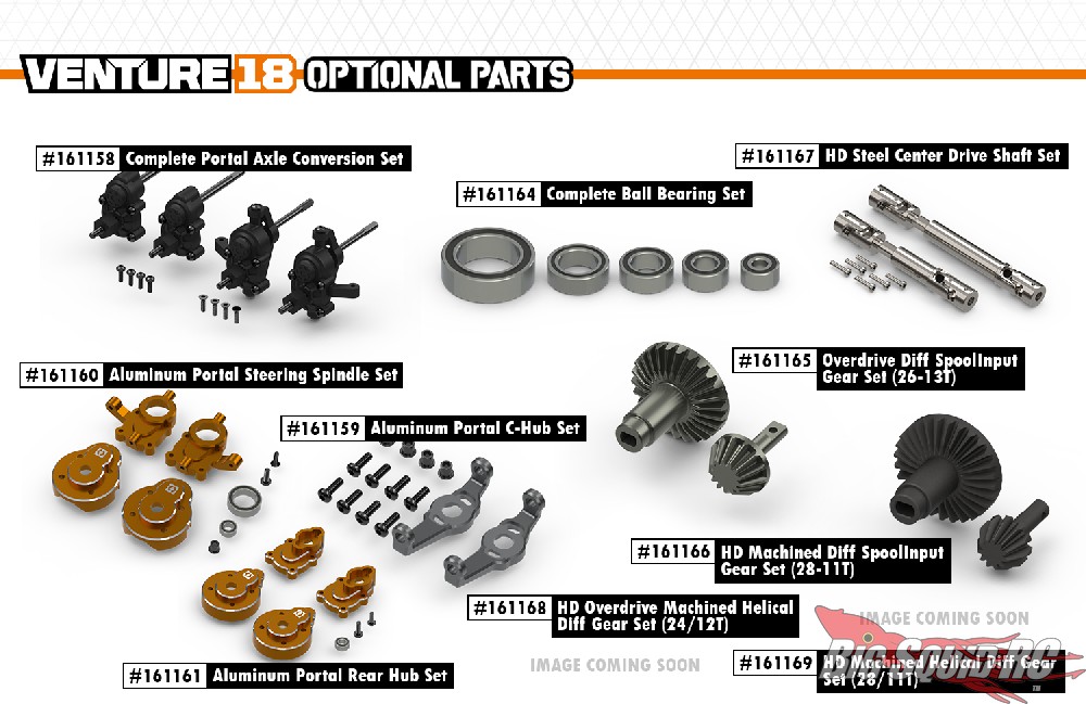 専用1 HPI Racing Option Parts for the Venture18 « Big Squid RC