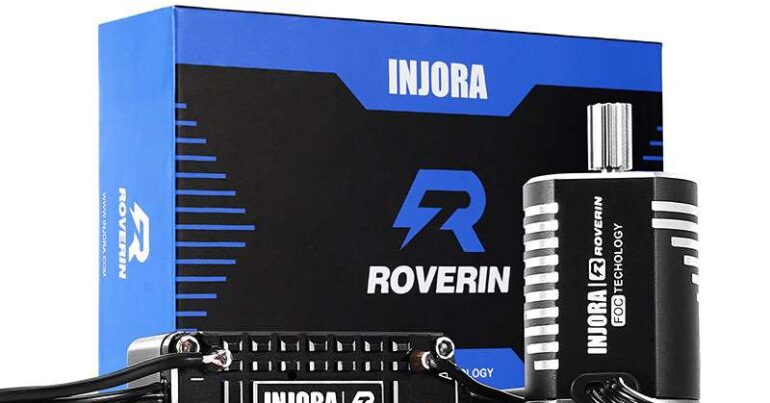 トラクサス　trx4m他　INJORA ROVERIN ブラシレスモーター INJORA Roverin FOC Sensored Brushless ESC & Motor Combo for