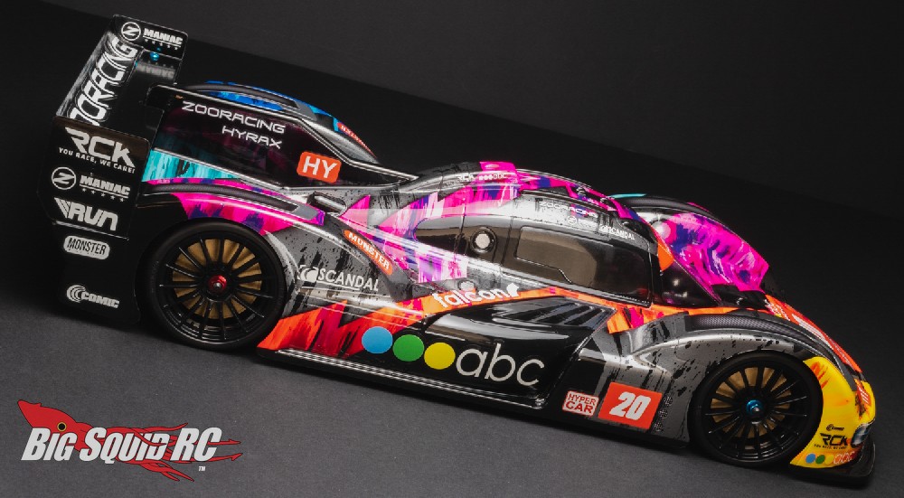 ZooRacing 1/10 Hyrax 190mm Hypercar Clear Body « Big Squid