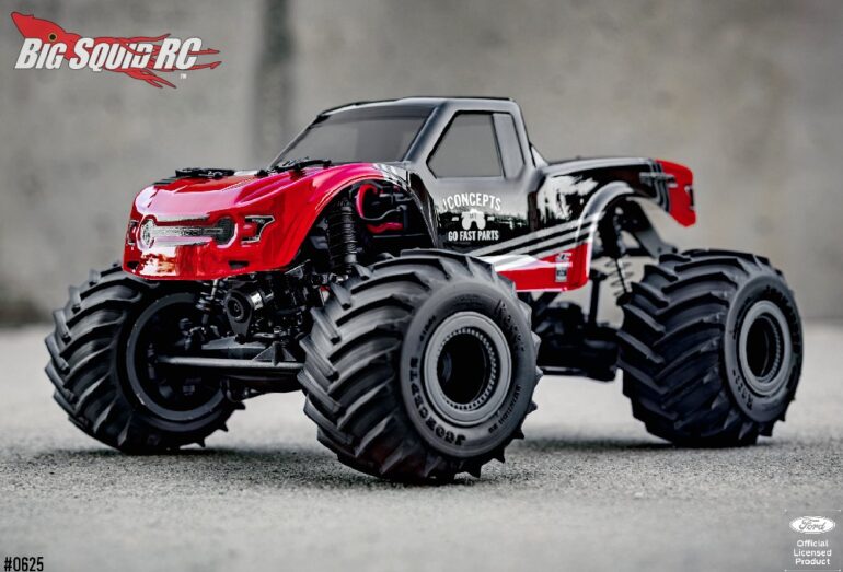 JConcepts Ford Raptor Clear Body Mini LMT