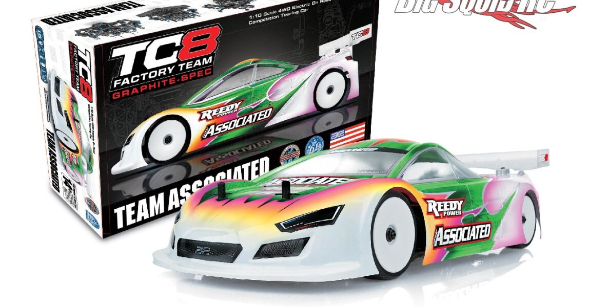 Team Associated RC TC8 Touring Car Team Kit