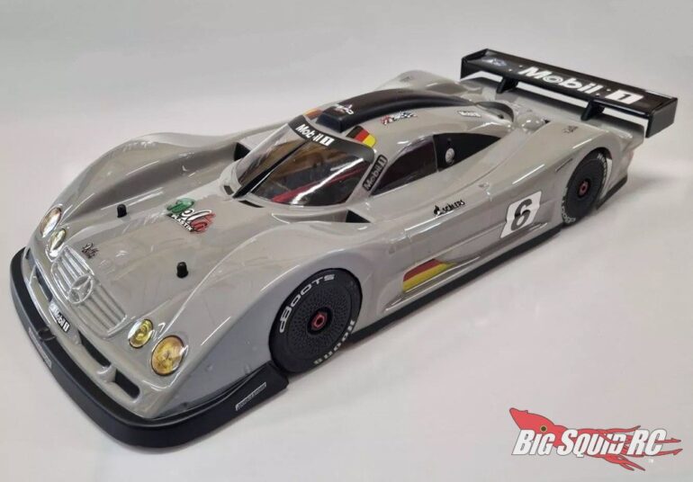 Delta Plastik RC 7th Mercedes CLR Clear Body