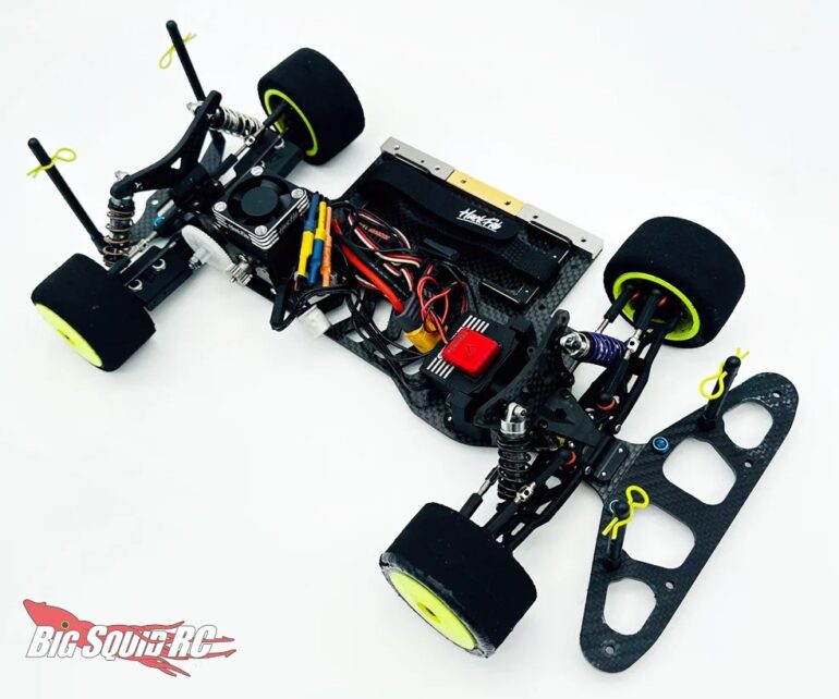HackFab RC 18th Pro Mini Late Model Oval Chassis Conversion