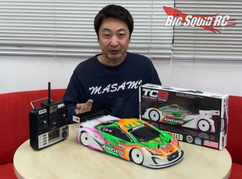 Masami Hirosaka and the Team Associated TC8