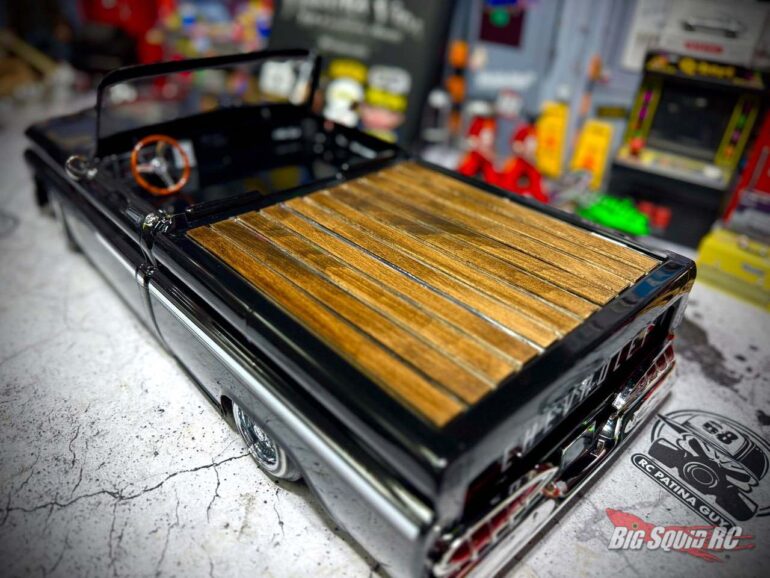 RC Patina Guy Wooden Bed - Kyosho C-10
