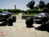 Traxxas Nitro Skate Park Showdown Revo 3.3 T-Maxx 3.3 Video