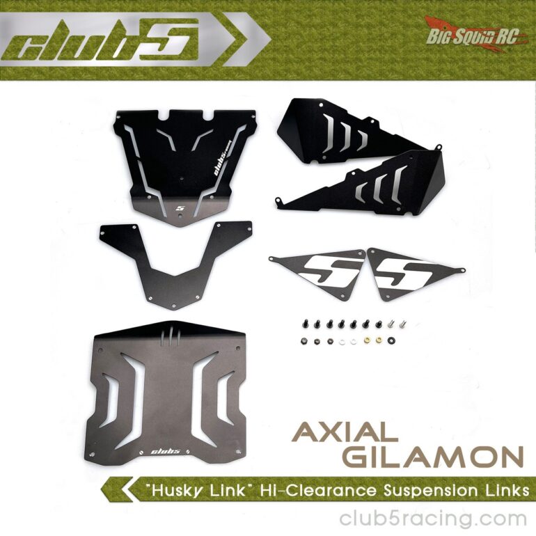 Club 5 Racing Aluminum Body Panels - Axial Gilamon