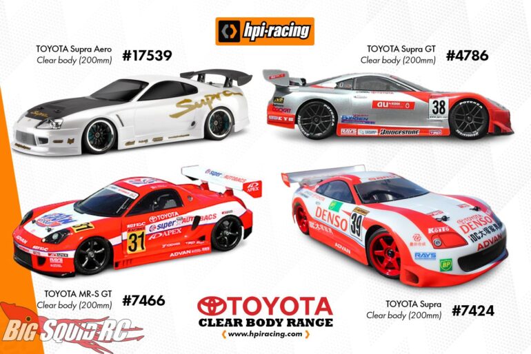 HPI Racing Re-Release Toyota Supra MR-S GT Bodies