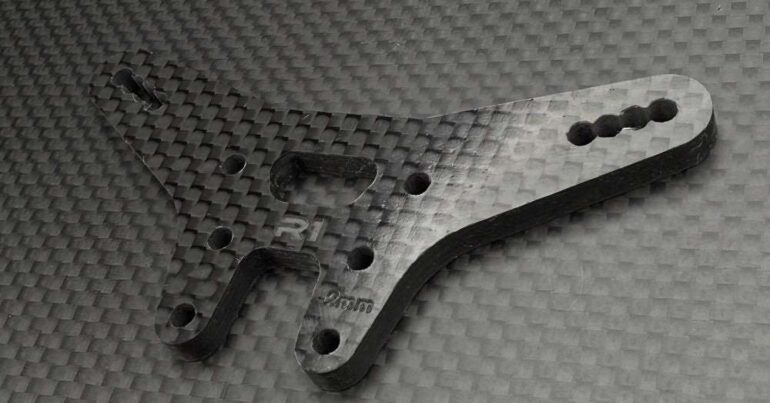R1Wurks “B7 Series” -2mm Carbon Fiber Rear Shock Tower « Big