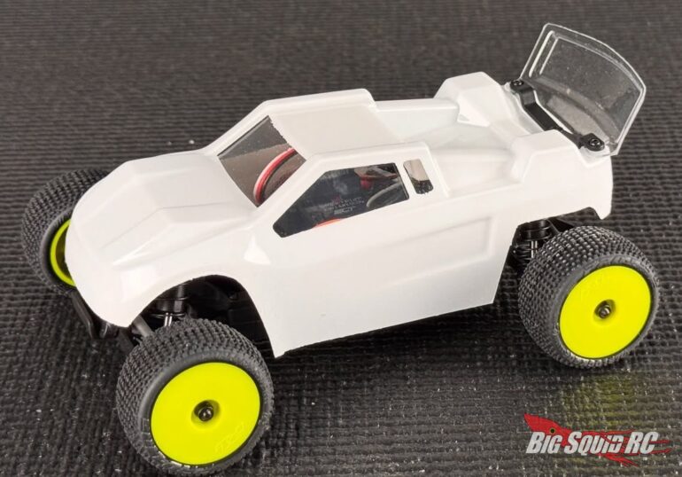 Raw Speed Darkstar Clear Stadium Truck Body Wing Micro T