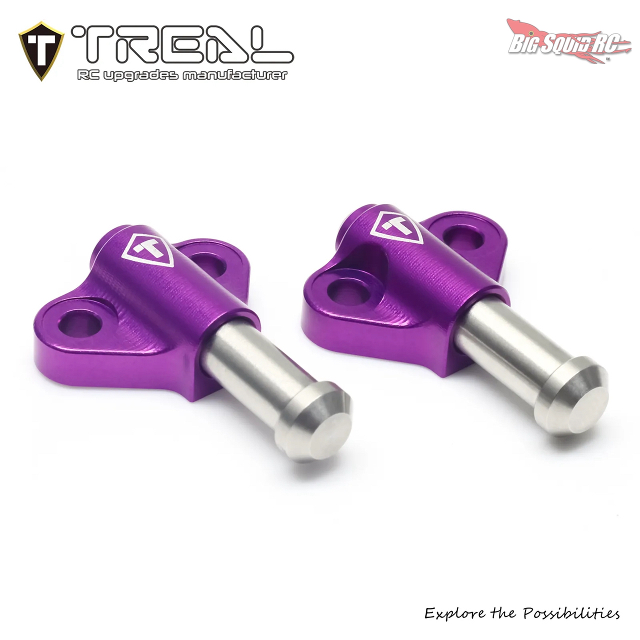 Treal Aluminum CNC Machined Bump Stops for the Vanquish VS4