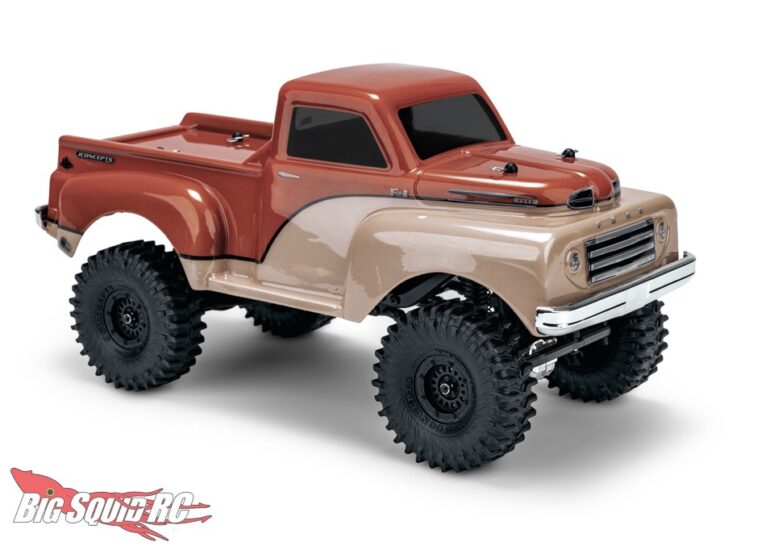 JConcepts 1950 Ford F-1 Pick-Up Truck TRX-4M Clear Body