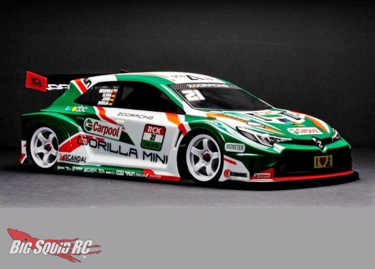 ZooRacing RC Gorilla Mini M-Chassis Clear Body