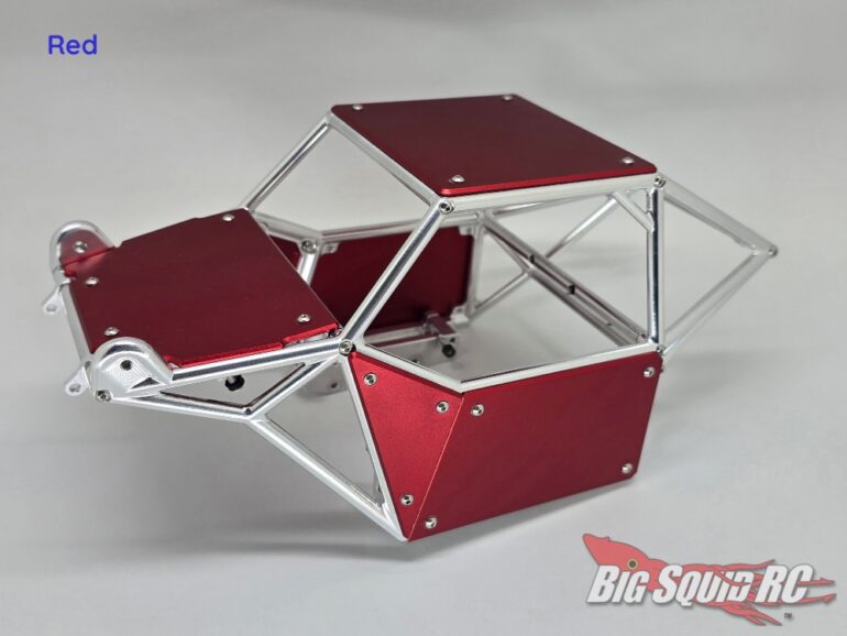 H-Tech Custom Products Aluminum Body Panel Set - Red
