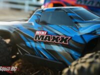 Traxxas Mini-Maxx Goes Big at the Dirt Track Skatepark Video