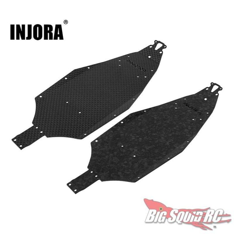 Injora 26g Carbon Fiber Chassis Plates - Losi Micro-B