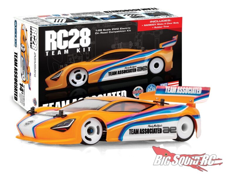 Team Associated RC28R Team Kit Body Tires