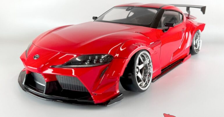 Team Rêve D-Addiction 1/10 GR Supra Clear Drift Body « Big Squid