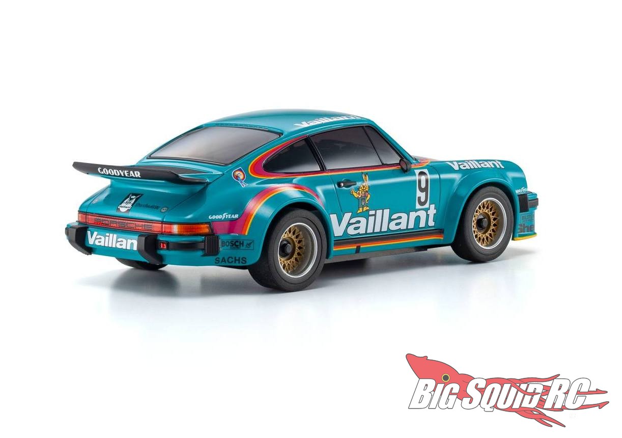 Kyosho Porsche 934 RSR (1976) Jagermeister #24 & Vaillant #9 Mini