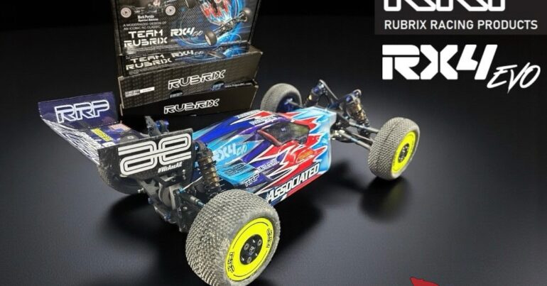 Rubrix Racing Products 1/10 RX4E Pavidis Edition Buggy Kit « Big Squid ...