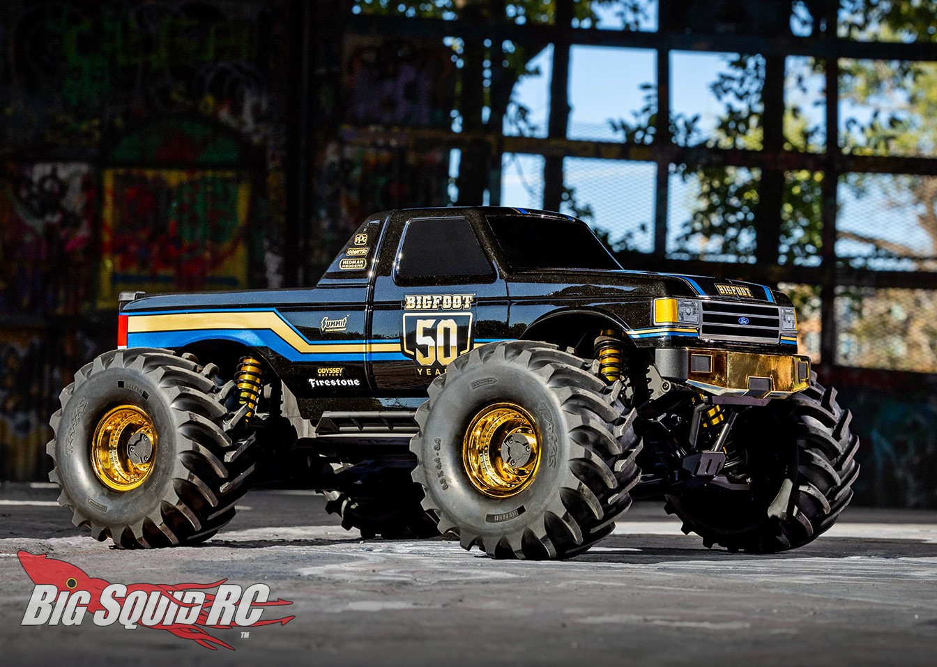 Traxxas X-Monster BIGFOOT 50th Anniversary RTR « Big Squid RC – RC