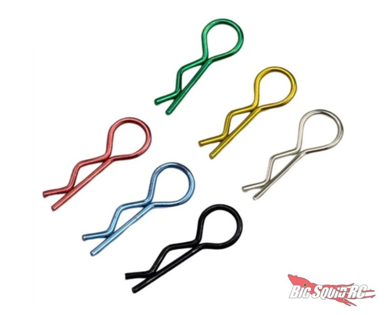 Bermco RC Parts 10th Colored Body Clips