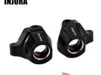Injora Black Brass Steering Weights - SCX30