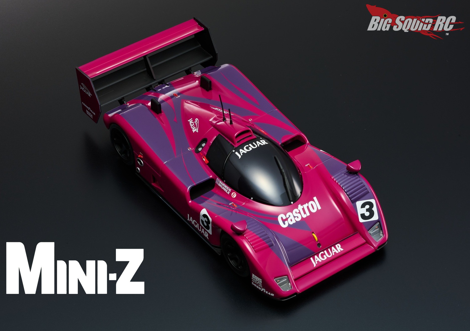 Kyosho Jaguar XJR-14 Monza 1991 Mini-Z MR04 RWD « Big Squid RC