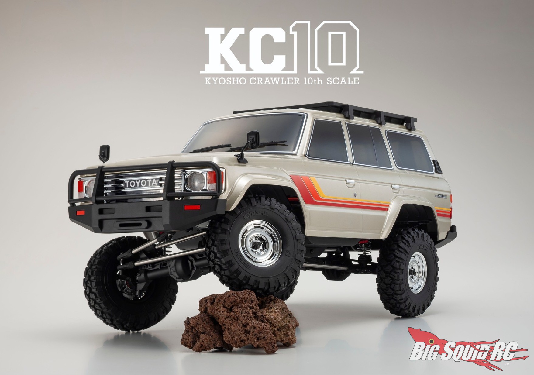 Kyosho 1/10 KC10 Toyota Land Cruiser 60 Readyset « Big Squid RC