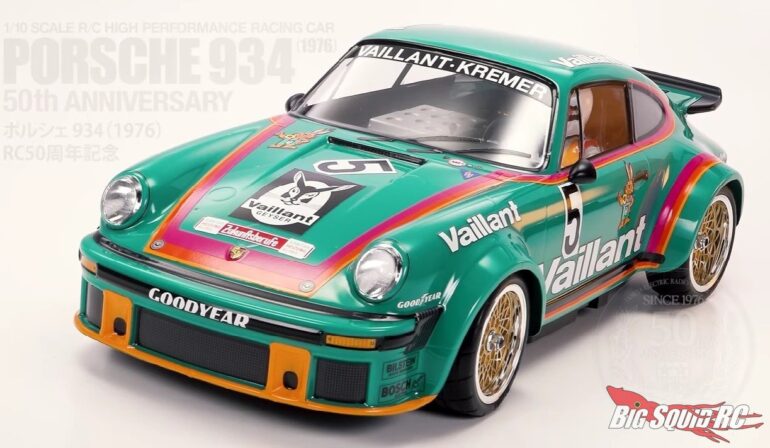 Tamiya Porsche 934 1976 50th Anniversary PR Video