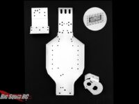 Team Associated Vintage RC10 White Chassis Set