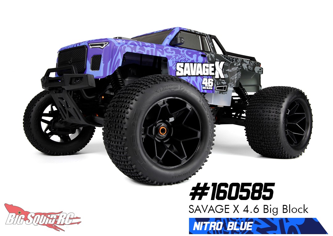 HPI Racing Refreshes The Savage XL 5.9 Nitro & Savage X 4.6 Nitro