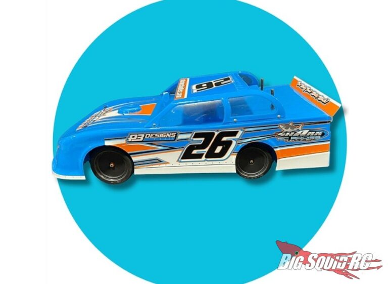 Shark RC Bodies 10th Tiger Shark Clear Oval Body