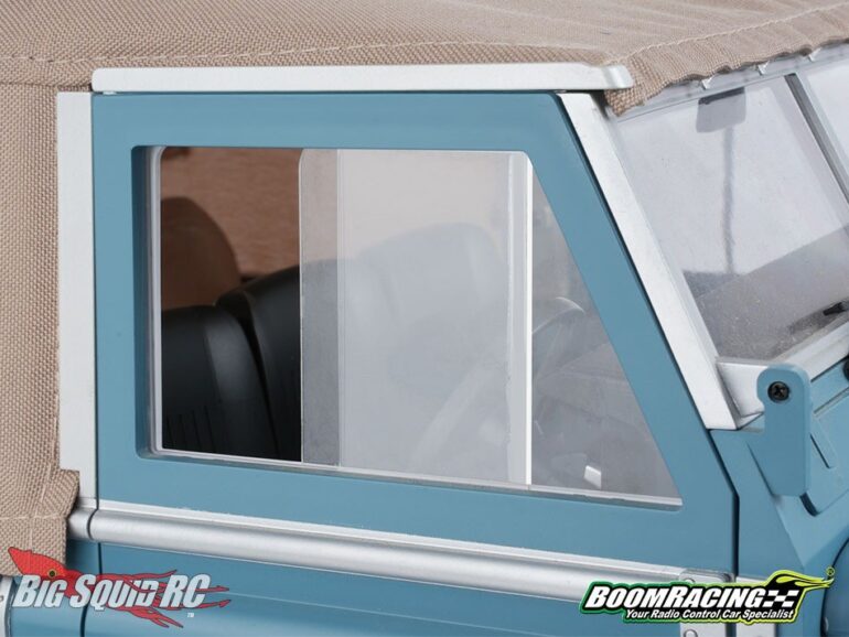 Boom Racing RC Opening Front Door Windows Land Rover Hard Bodies