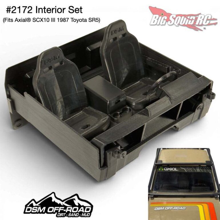 DSM Off-Road SCX10 III SR5 Interior