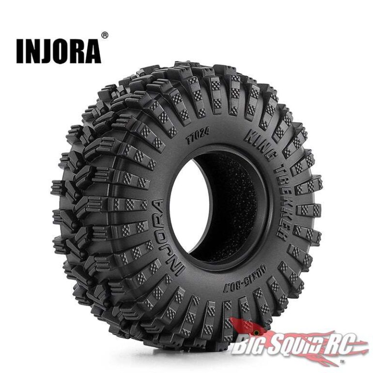 Injora 0-7 40x15mm King Trekker Tires - SCX30