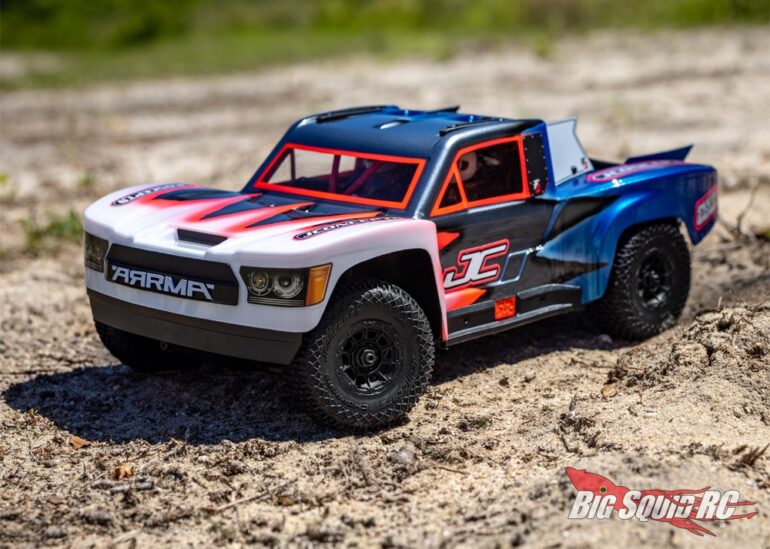 JConcepts F2 Series Clear Clipless Body ARRMA Mojave Grom