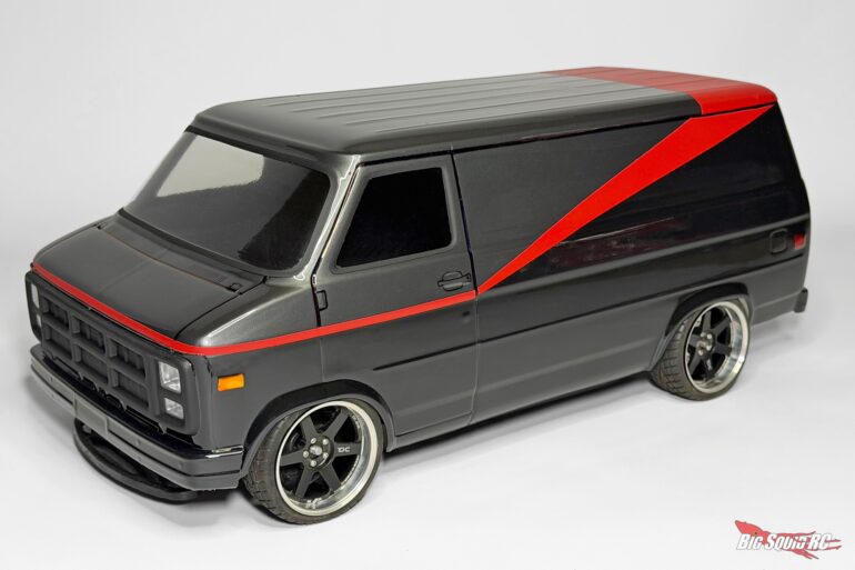 APlastics RC 10th Vandura Van 1983 Clear Body