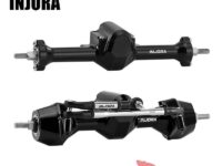 Injora Stock Width Axle Set with Brass Steering Knuckles - SCX30