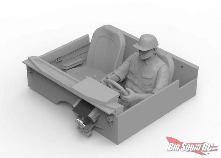 Knight Customs 3D-Printable SCX10 III SR5 Interior