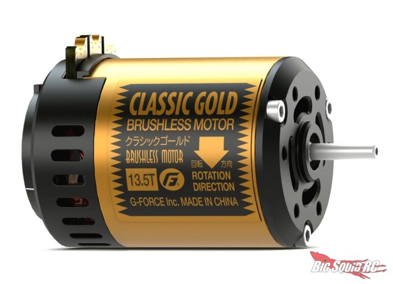 G-Force Hobby Classic Gold Brushless Motor