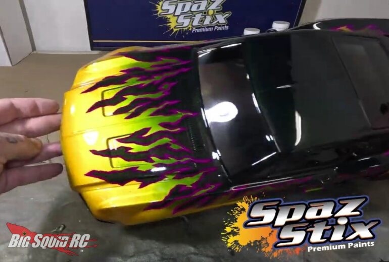 HRP Distributing Painting Protoform Mustang Body Spaz Stix Video