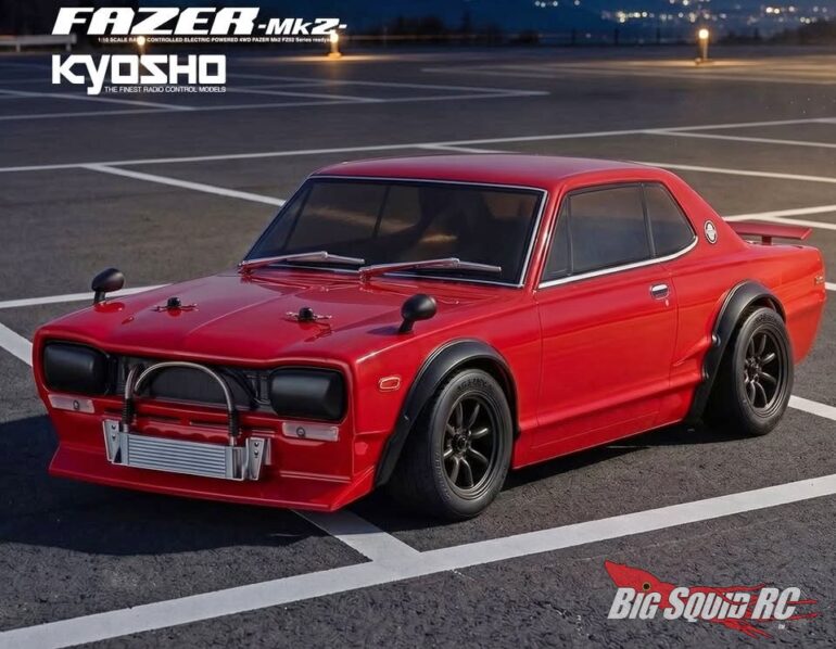 Kyosho Hakosuka-Style Light Cover Set Nissan Skyline 2000GT-R