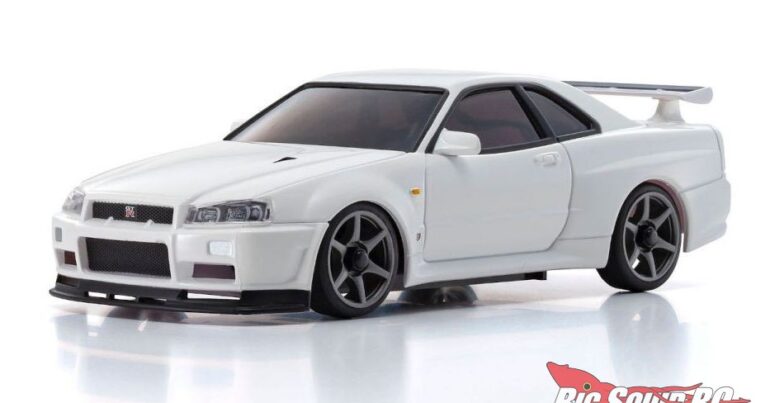 Kyosho Nissan Skyline GT-R R34 V.spec II Nürburgring AWD Mini-Z