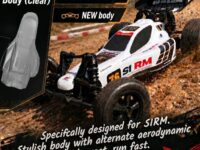 PR Racing RC S1 RM V2 Vintage Clear Body