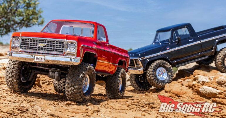 Traxxas TRX-4 Ford F-150 Chevrolet K10 RTR
